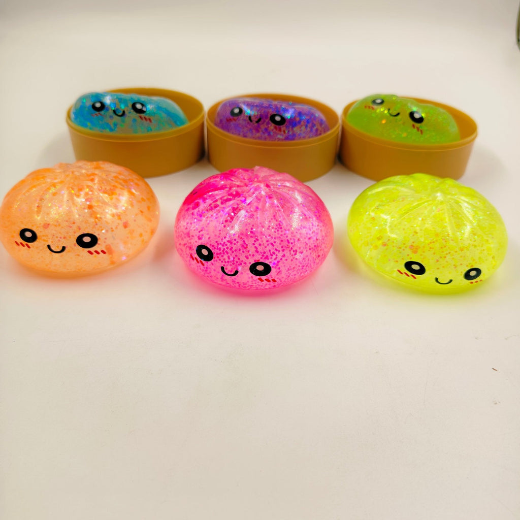 Glitter Slow-Rise Dumpling Squishy