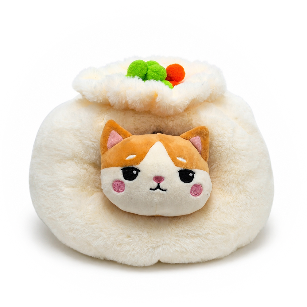 Meow Bao Dumpling Kitty Plushie Set (7.5")