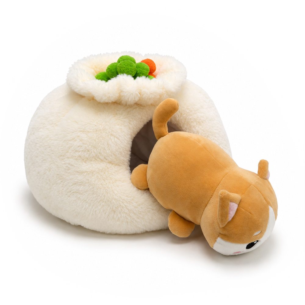 Meow Bao Dumpling Kitty Plushie Set (7.5")