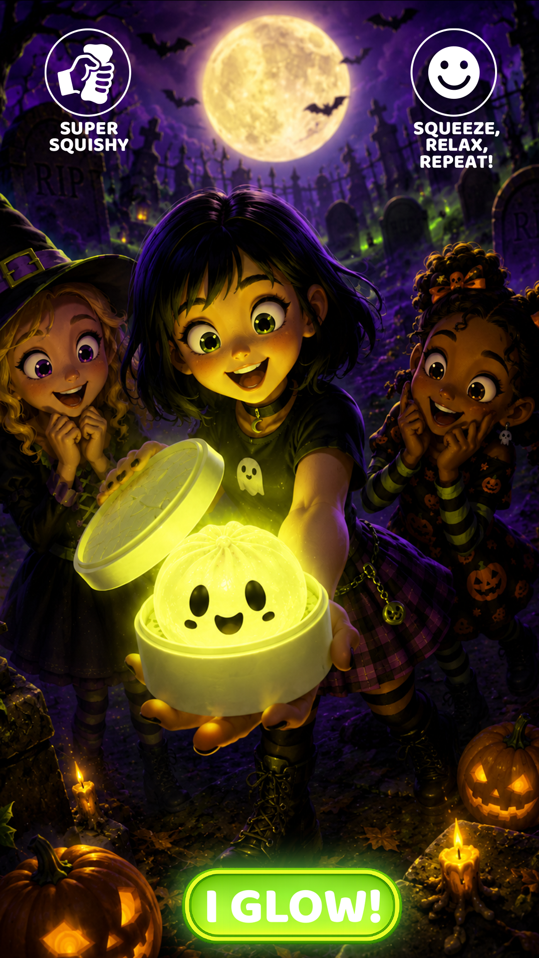 Spooky Mystery Dumpling Squishy